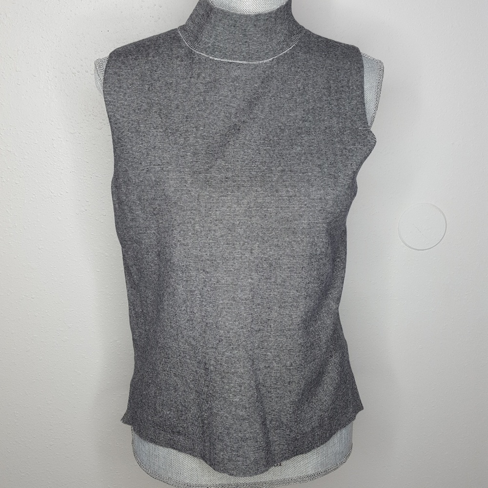 Anthropologie Moth Womens Cropped Mock Turtleneck